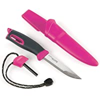 Los mejores  - Light My Fire - Cuchillo de Supervivencia con Arrancador de Fuego Integrado y Estuche Cinturón - 3000 Chispas de…